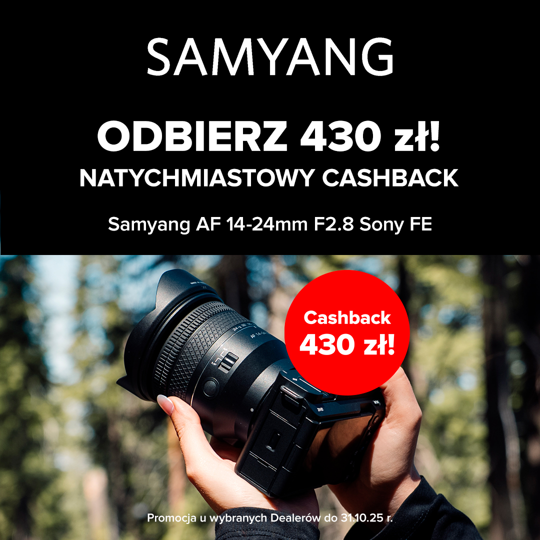 Cashback 430zł